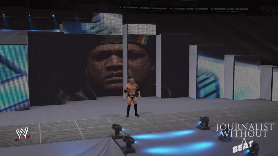 Had no idea The Rock was still in the Nation of Domination in 2003