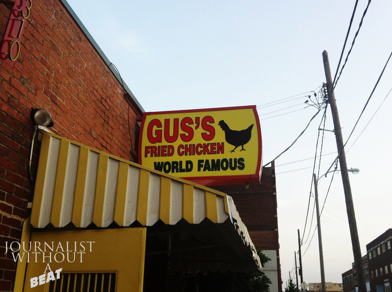 The original Gus's in Memphis, TN