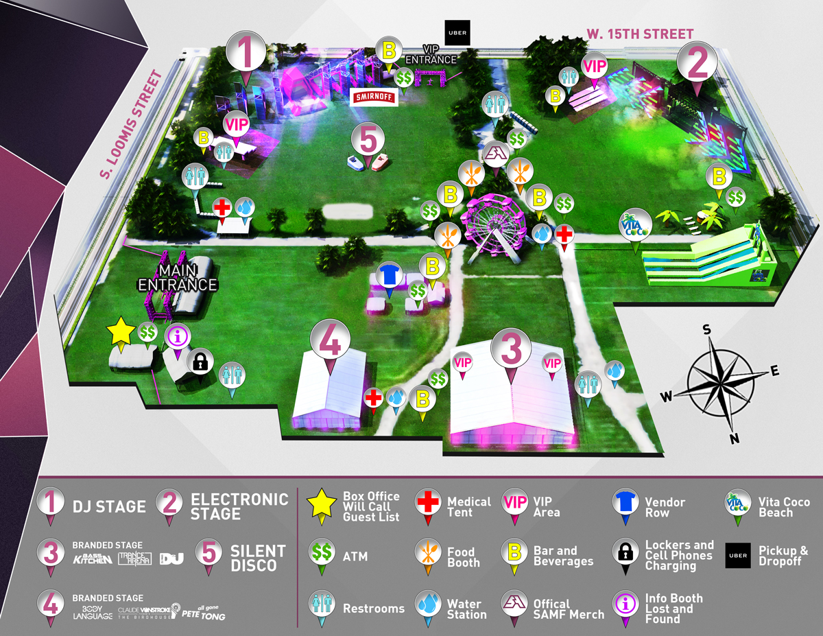 Spring Awakening 2016 Map
