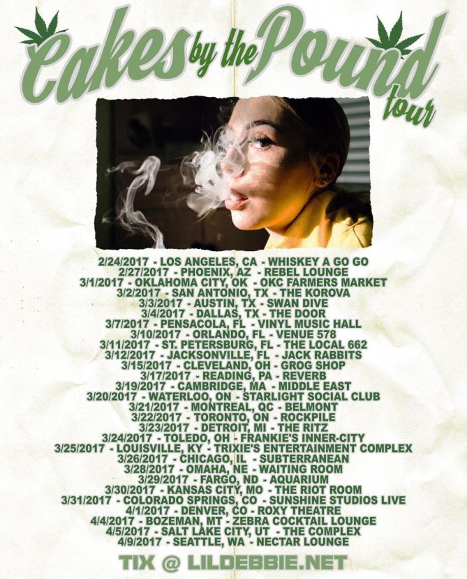 Cake By The Pound Tour